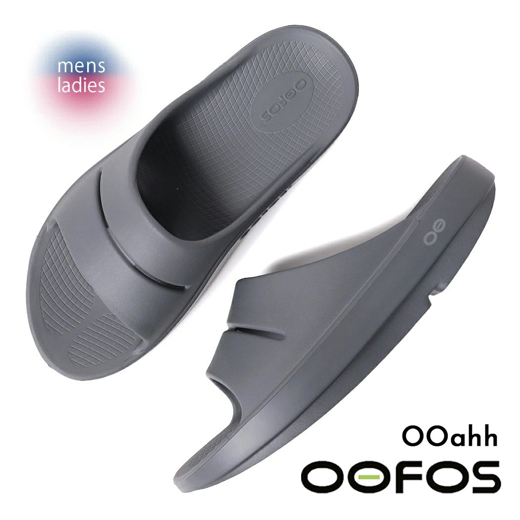 OOFOS ウーフォス ウーアー サンダル OOahh SLATE ( 国内正規品 SANDAL スライド SLIDE リカバリーサンダル メンズ レディース 2000020046182 )