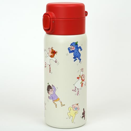 ココちゃん グリーティングライフ ステンレスボトル スリム ワンプッシュ 350ml RYL-1046 ホワイト ココフレンズ 5,313円