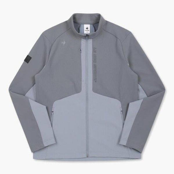 M ジャージ UQC QP423EFTO1-BGR トリコット起毛トラックトップ / BLACK GREY