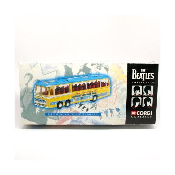 Corgi Classics - The Beatles 1/50 scale Bedford Val Magical Mystery Tour Bus - 35302 - Made by Corgi
