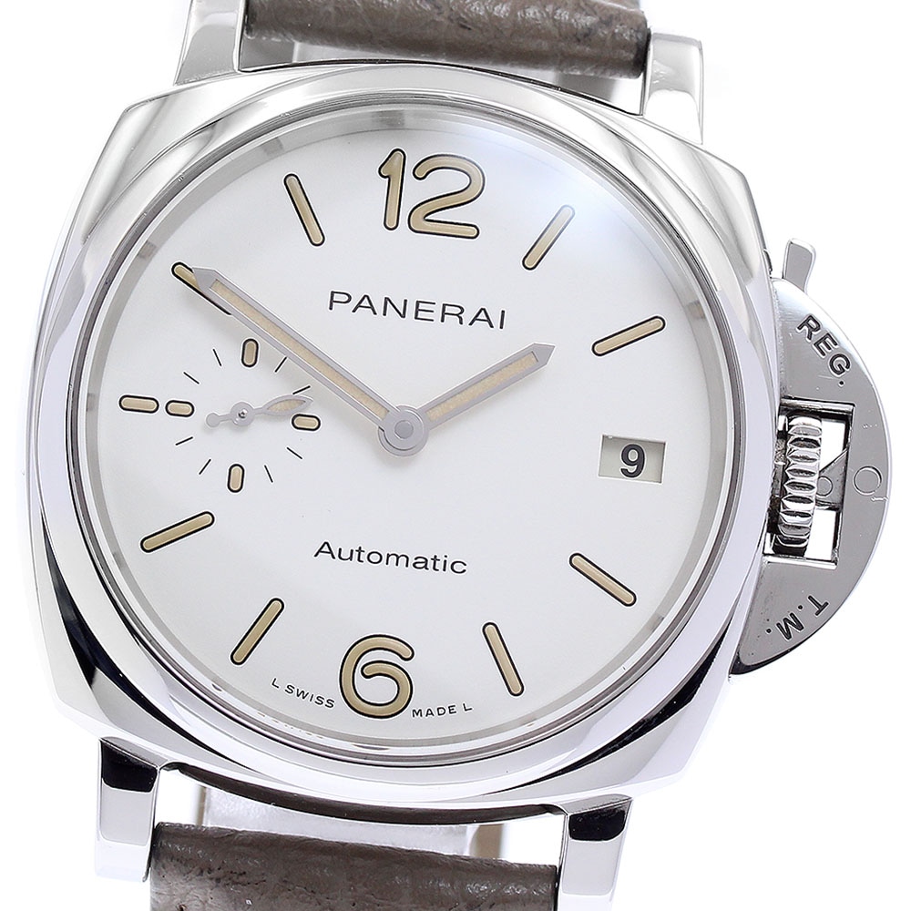 パネライ PANERAI PAM01043 ルミノール ドゥエ 自動巻き ボーイズ 良品 保証書付き_877733【中古】 291,645円