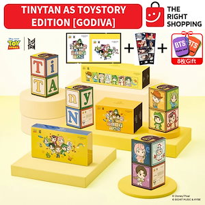 [当店特典+予約特典][Tiny TAN as ToyStory] BTS X GODIVAキャラメルキューブ/ビスケット/ダークチョコレートプレッツェル/ゴールドコレクション