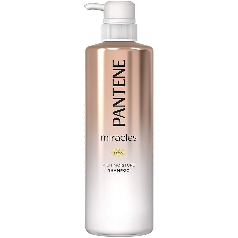 セット販売 P&G ミラクルズ リッチモイスチャー シャンプー ポンプ (500mL)3個セット ノンシリコン