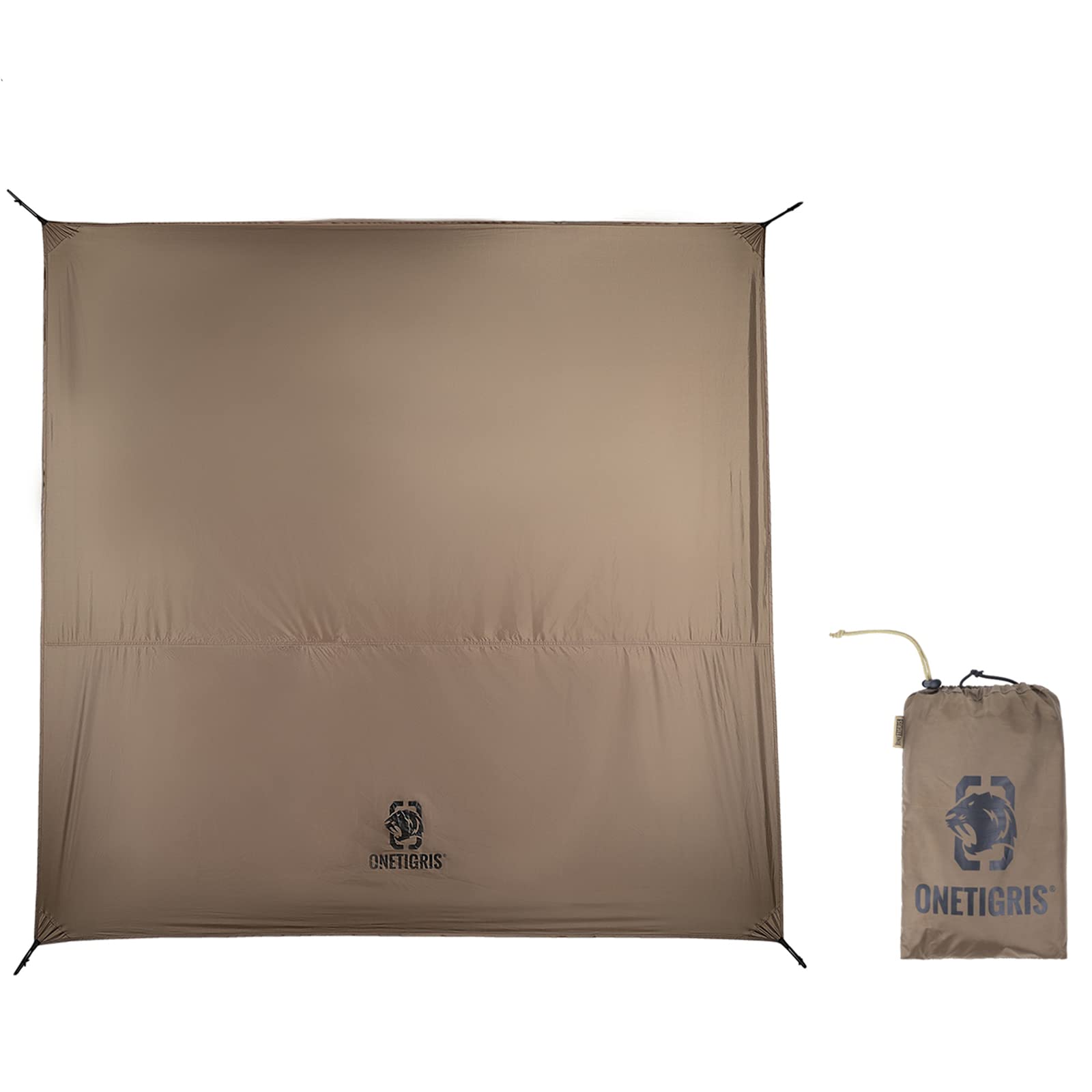 OneTigris SOLO HOMESTEADテント専用グランドシート テントシート240x240 軽量 キャンプ 登山 ピクニック