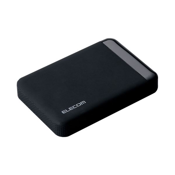 エレコムセキュリティ対策用ポータブルハードディスク 1TB ELP-EEN010UBK 1台外付HDD