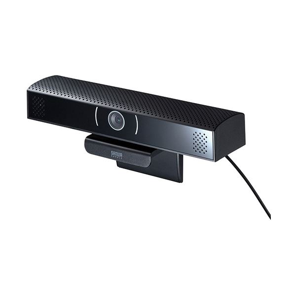 【一部予約販売】 スピーカー内蔵Webカメラ ブラック CMS-V48BKN 1台 その他PC用アクセサリー