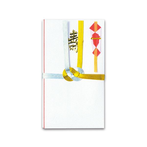 (まとめ) 赤城 金銀10本 結切上柾紙 キ81セット（10枚） (×10セット)紙製品・封筒