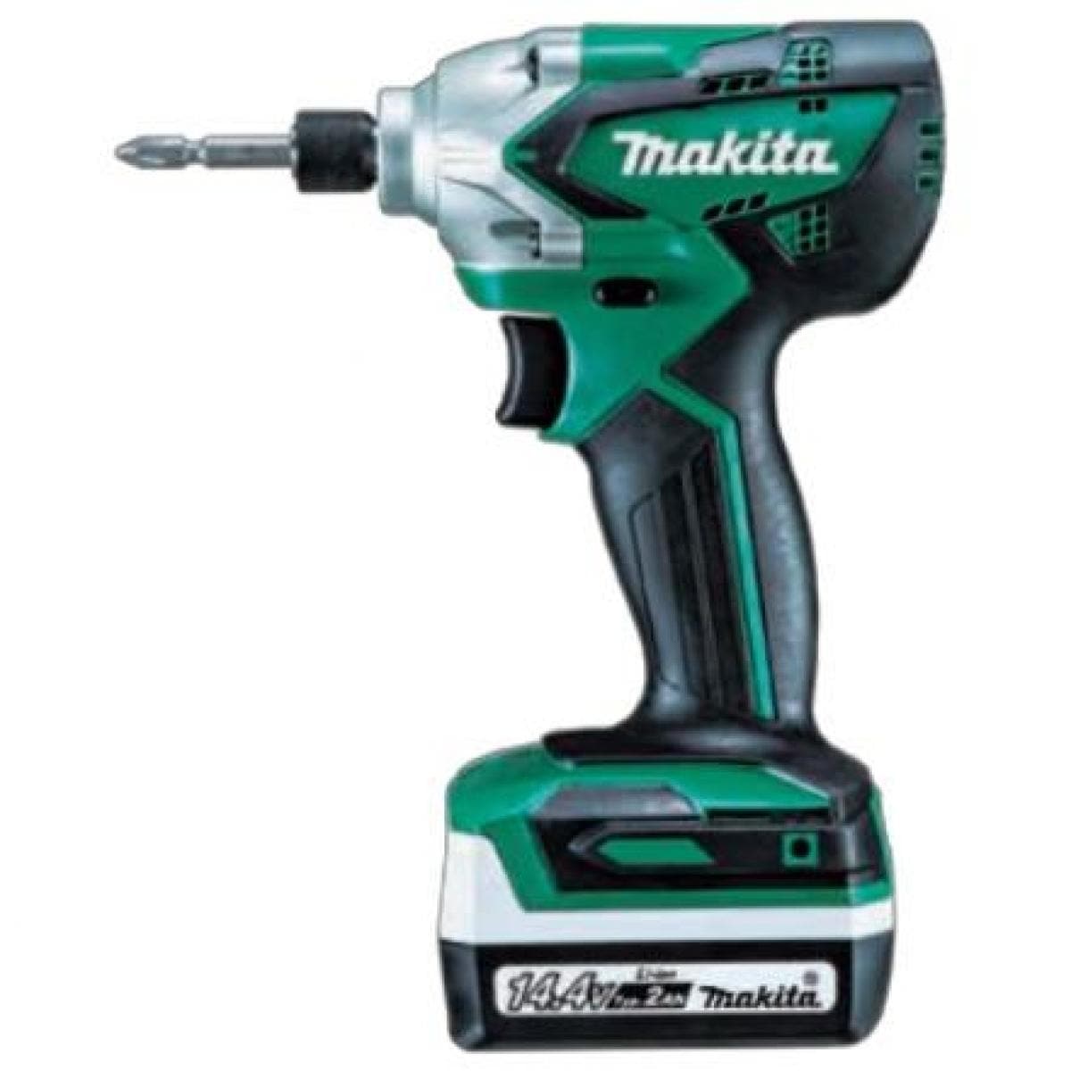 【送料無料】マキタ Makita 充電式インパクトドライバ MTD001DSAX バッテリBL1420Gx2個+充電器DC18SG+ケース付 14.4V対応 makita 14,235円