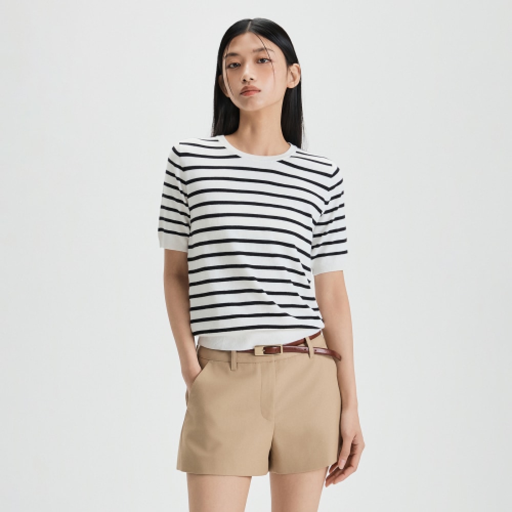 MIXXO エッセンシャル半袖プルオーバー_MIWKAF410T