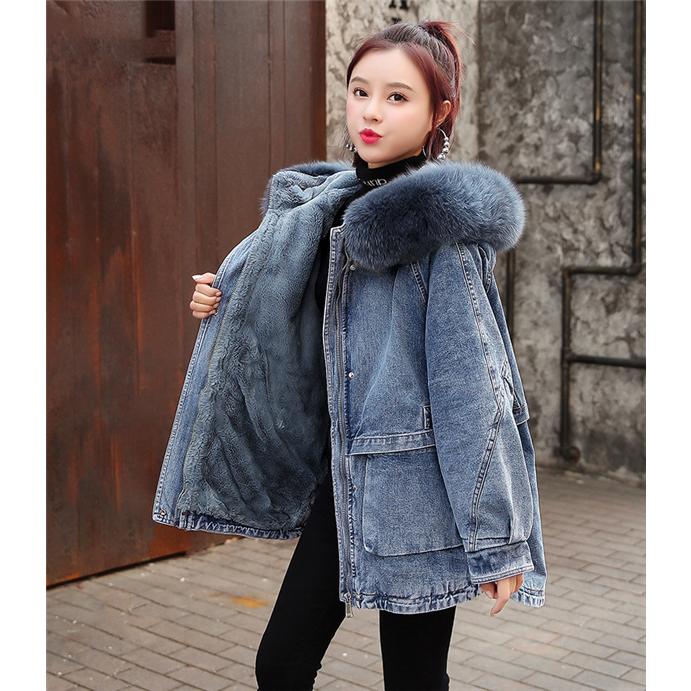 デニムジャケット Gジャン レディース ショット丈 ボア ブルゾン 裏ボア トップス アウター コート ボア アウトドア 無地 シンプル ジージャン
