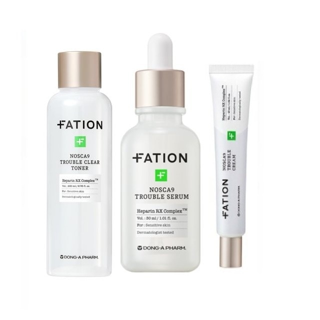 【正規品】 ノスカナイン セット（ノスカナインTトナーS 200ml＋ノスカナイントラブルセラム 30ml＋ノスカナインTクリーム S 45ml） 5,453円