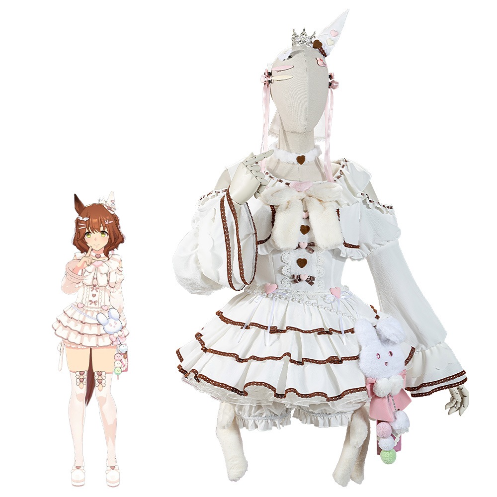ウマ娘 コスプレ アストンマーチャン ウィッグ セット済み ウマ娘 コスプレ アストンマーチャン ウィッグ セット済み ウマ
