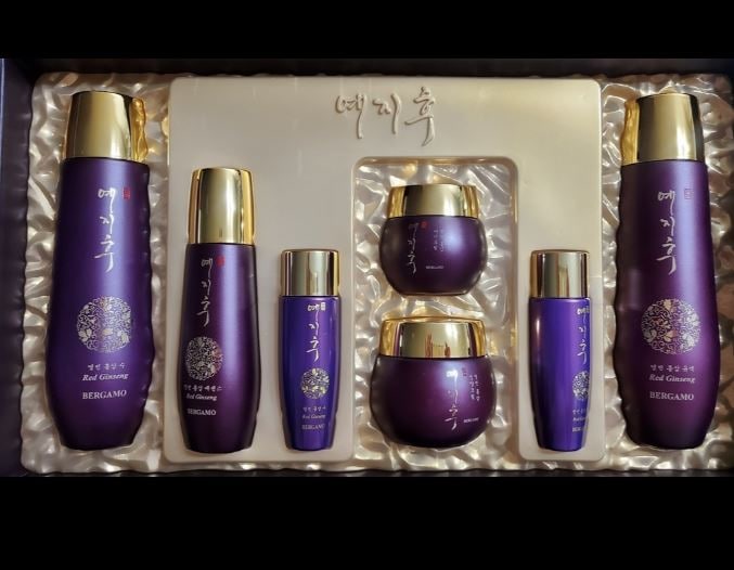 ヨンビン紅参化粧品5種セット 肌バリア強化 高栄養クリーム 紅参化粧品 集中保湿ケア 肌の活力回復 韓国伝統成分 弾力のある肌 ギフト用韓方化粧品セット 韓国伝統成分 集中保湿ケア