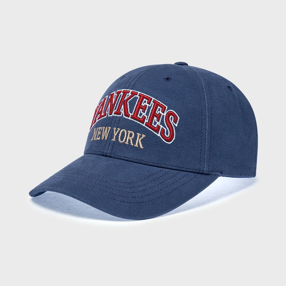 MLB [MLB] ヒップストリートレタリングストラクチャーボールキャップ NY (ネイビー)