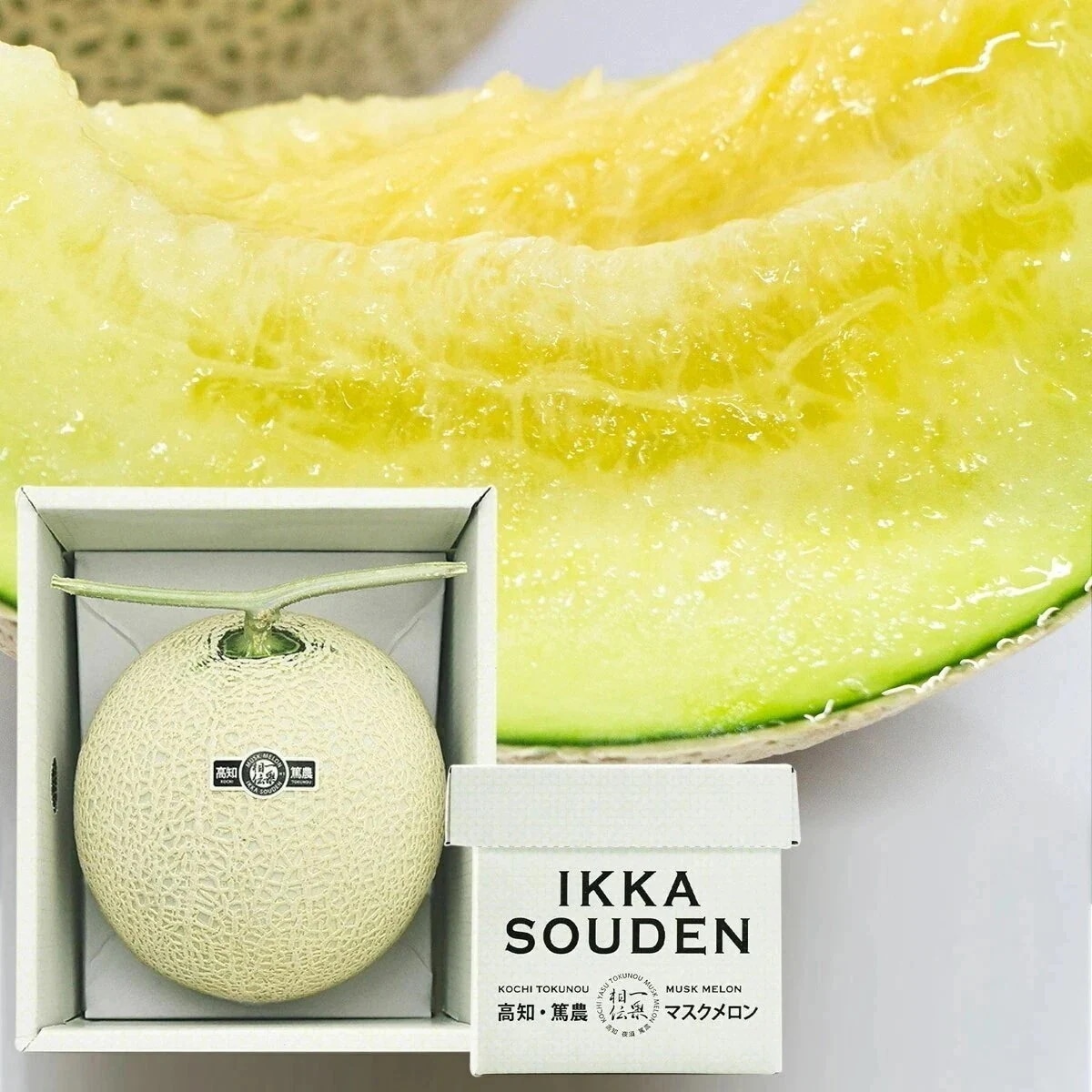 マスクメロン ギフト 高級 1玉 1.4kg 良品 産地直送 高知県産 贈答用 産直 常温便 同梱不可 指定日不可 4,858円