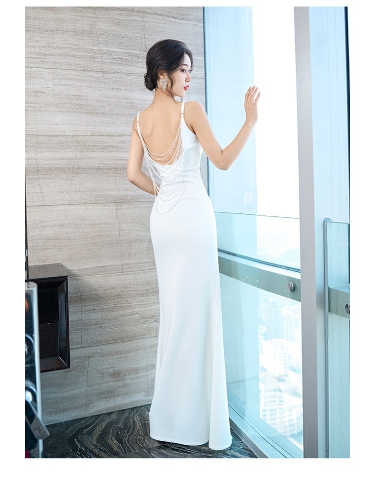 【急速出荷！】イブニングドレス パーティードレス セクシー スリット ワンピース 二次会 結婚式 成人式 お呼ばれ 披露宴 77