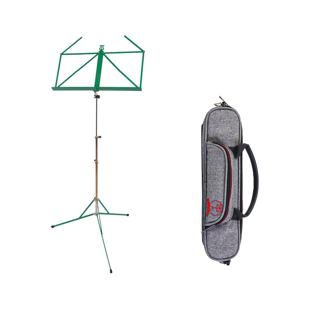 RKB シリーズ 金属製 コンパクト譜面台 RKB103 GN green 緑色 純正譜面台バッグ付き