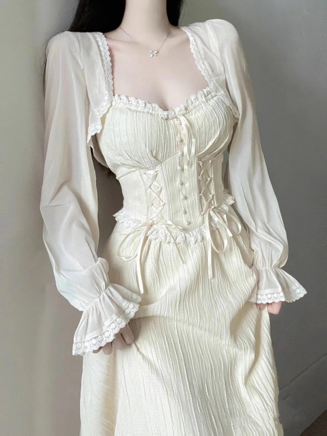 ロリータコスプレ脚魅せミニスカート春夏作ティーブレイクドレスキャミソールワンピース愛されドッキングワンピース