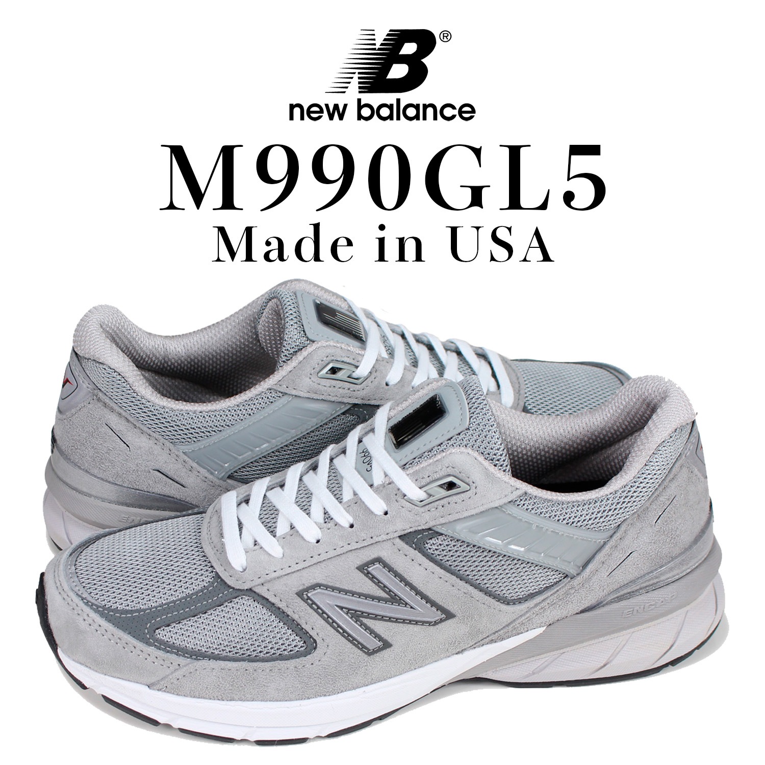 990 V5 スニーカー メンズ MADE IN USA M990GL5