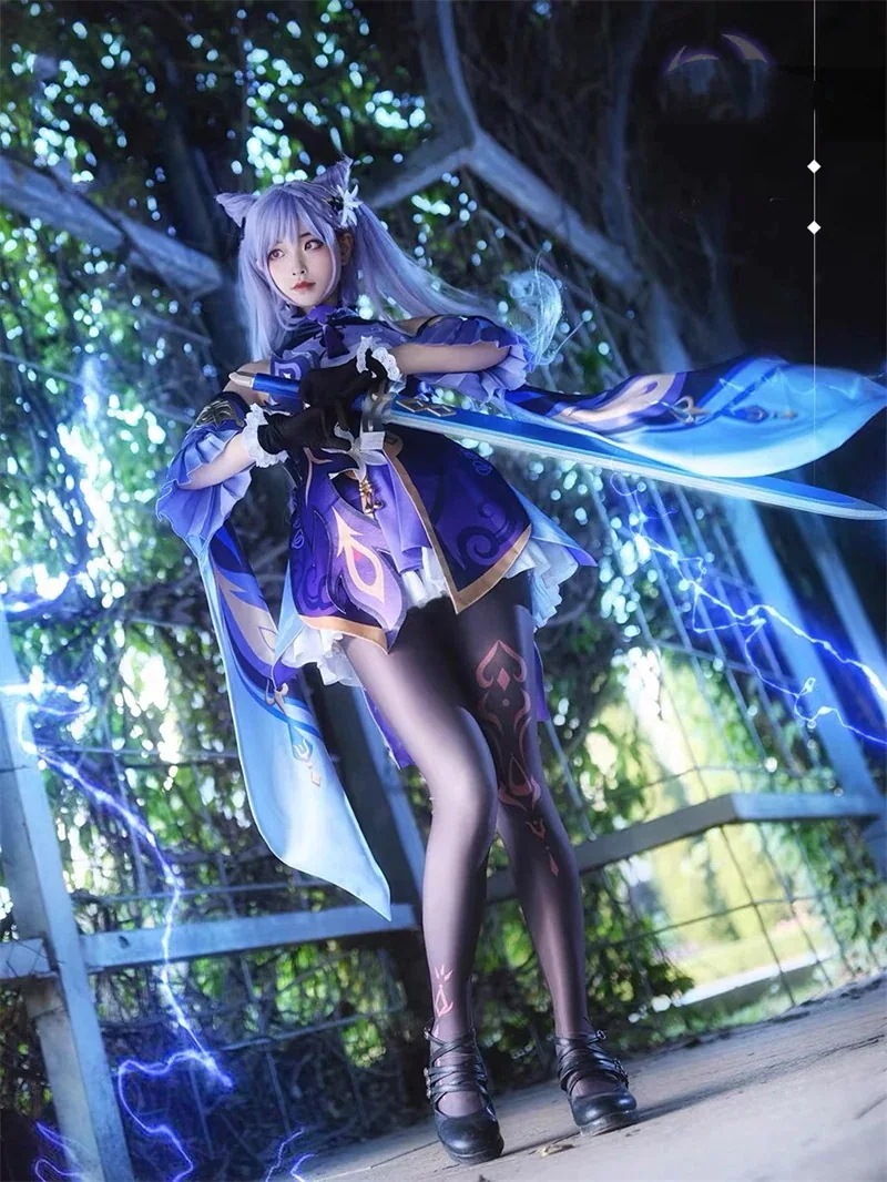 原神　刻晴　コクセイ　コスプレ　衣今日は30パーセント