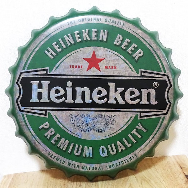 Qoo10] ブリキ看板 Heineken ビール ア