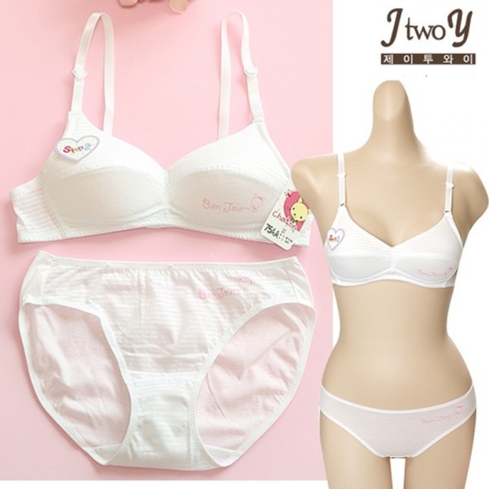 (J2Y) ジュニアブラコレクションレベル2 学生下着セット