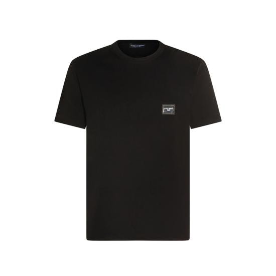 DOLCE & GABBANA Men Polo Shirts G8PT1T G7P1B N0000 BLACK