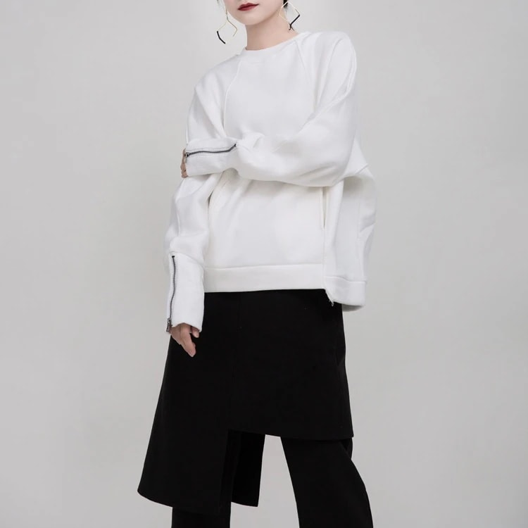 2024春夏の新商品の無地トップスTシャツ スウエット大きいサイズ ロンT 4,855円