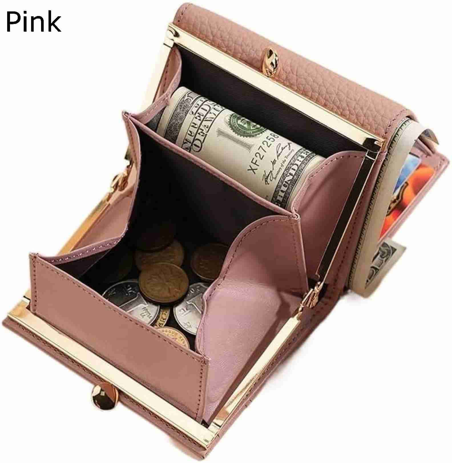 【20%OFFクーポン】財布 レディース 薄型 ミニ財布 コンパクト 大容量 小さい財布 革 小銭入れ付き 三つ折り財布 カードホルダー カードケース 超薄型財布