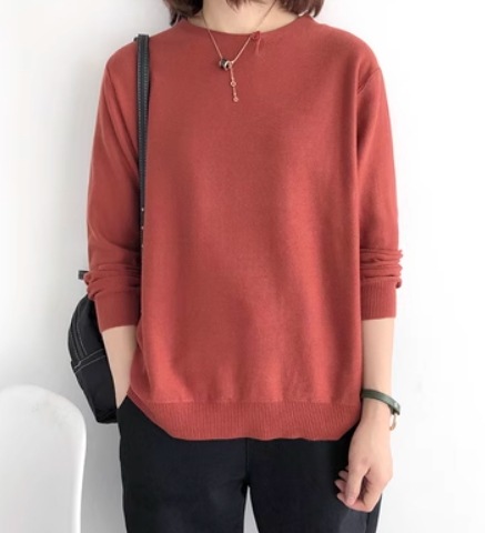 トップス デート モテアイテム ミディアム丈 長袖 ウール ニット コットン 可愛い きれいめ 上品 おしゃれ かっこいい 可愛い ラブリー キュート ガーリー クール モード系 セクシー 4,990円