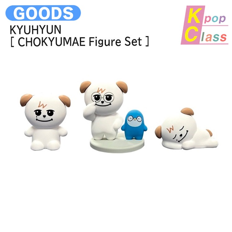 国内発送 KYUHYUN [ CHOKYUMAE Figure Set ] KYUHYUN CHOKYUMAE / 公式グッズ / 予約商品