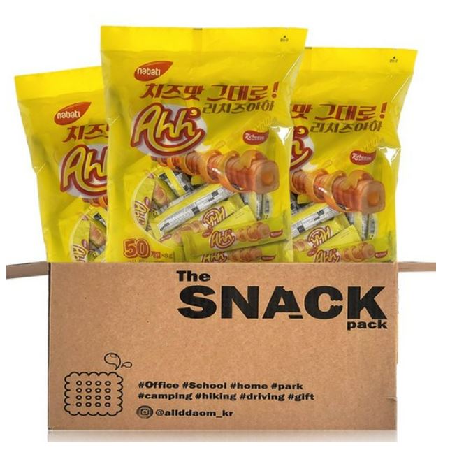 チーズ味そのまま！リッチズ アハ！ nabati Richeese Ahh! チーツスナック 400g x 3袋