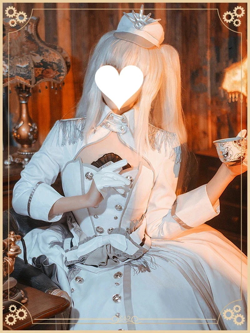 コスプレ コスチューム ときさきくるみ デート・ア・ライブ Date A Live 白いドレス かつら購入可能