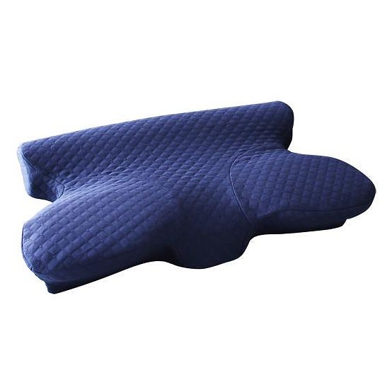 睡眠の質を向上させるいびき軽減枕 本体 ネイビー