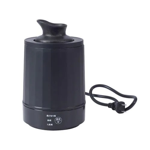 THANKO ATKN25ABK 大燗板 湯煎式酒燗器 3段階温度設定 タッチパネルで操作 300ml ブラック