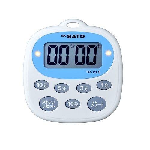（まとめ）キッチンタイマー TM-11LS 1700-32 00420484 [xまとめ買い3]