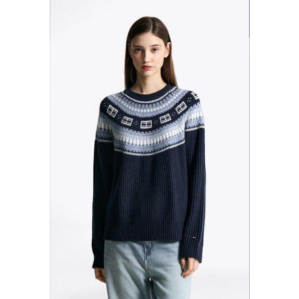 T22F9KTO092WT1 ソフトウールフェアアイルセーター