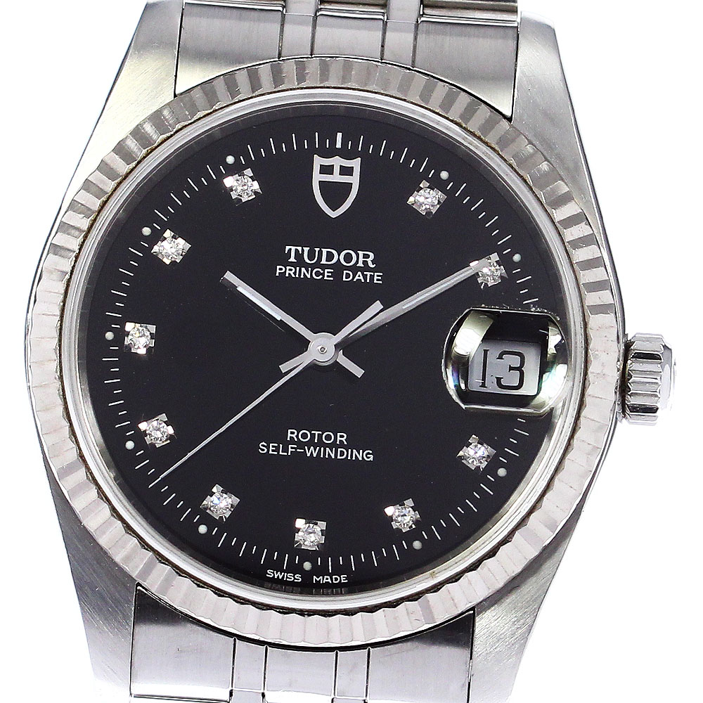 チュードル TUDOR 74034 プリンスオイスターデイト WGベゼル 10P Cal.2824-2 自動巻き メンズ _800760【中古】