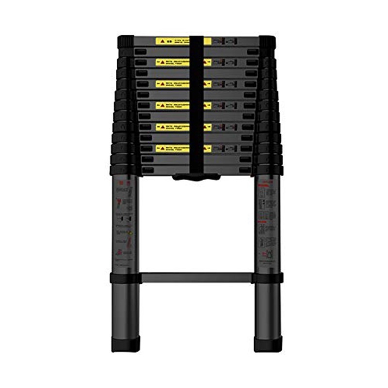 はしご 伸縮 最長3.8m ONE STEP 伸縮はしご 耐荷重150kg スライド式 折り畳み 安全ロック コンパクト 持ち運び容易 屋内 屋外 アルミ梯子 多機能