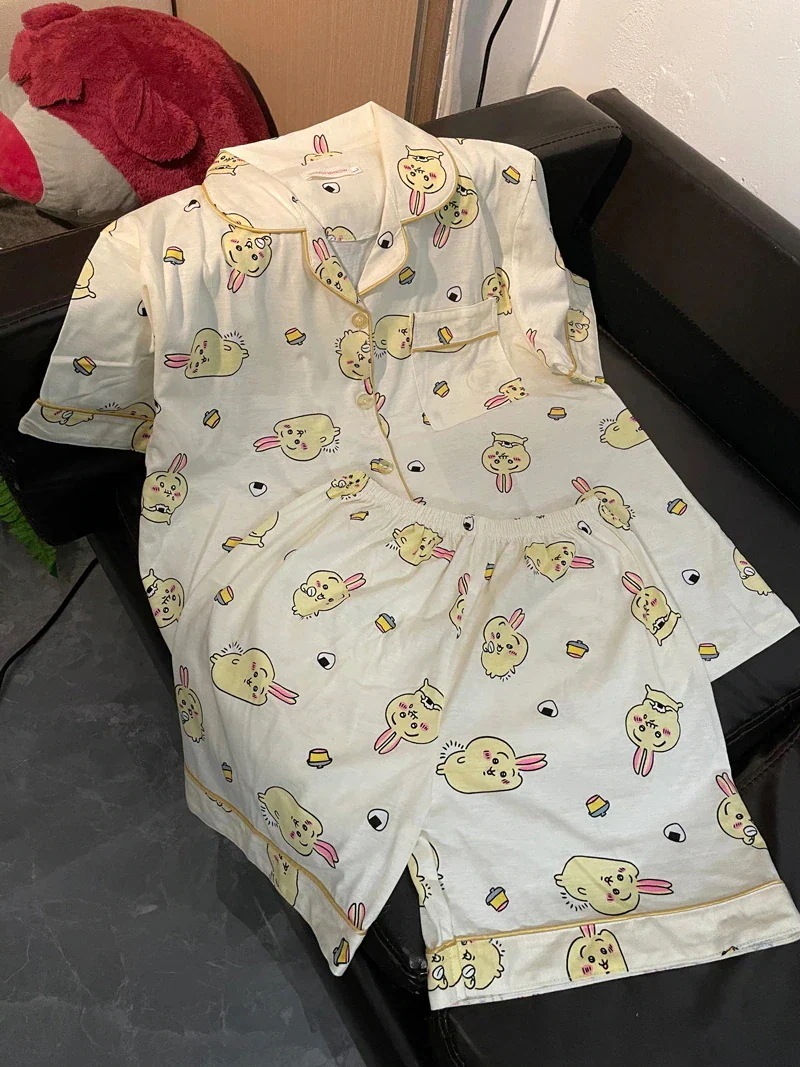 パジャマ レディース サマーシーズン しい綿ホーム服セット 6,634円