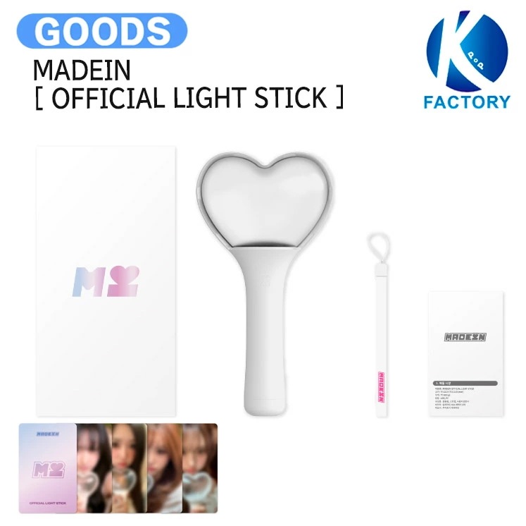 国内発送 [フォトカード付] MADEIN [ OFFICIAL LIGHT STICK ] / 公式グッズ / 予約商品 5,565円