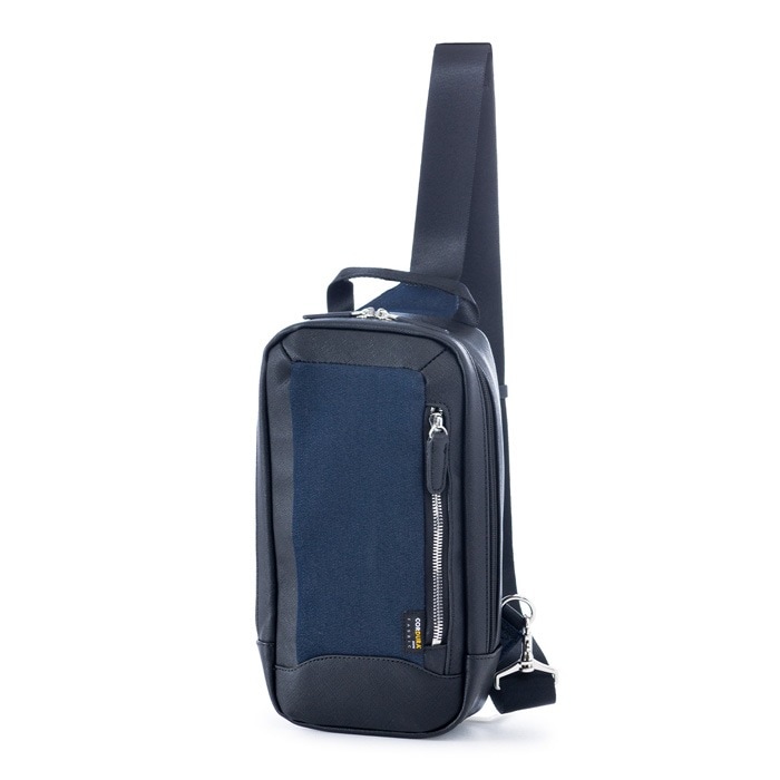 多機能 ボディバッグ HI-duRATECT ATK-2004-NVBK ネイビー/ブラック