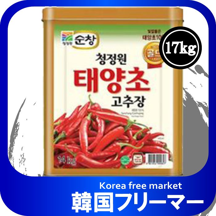 韓国食品スンチャン コチュジャン17KgX1個 ゴチュジャン 韓国調味料 韓国料理 韓国食材 韓国食