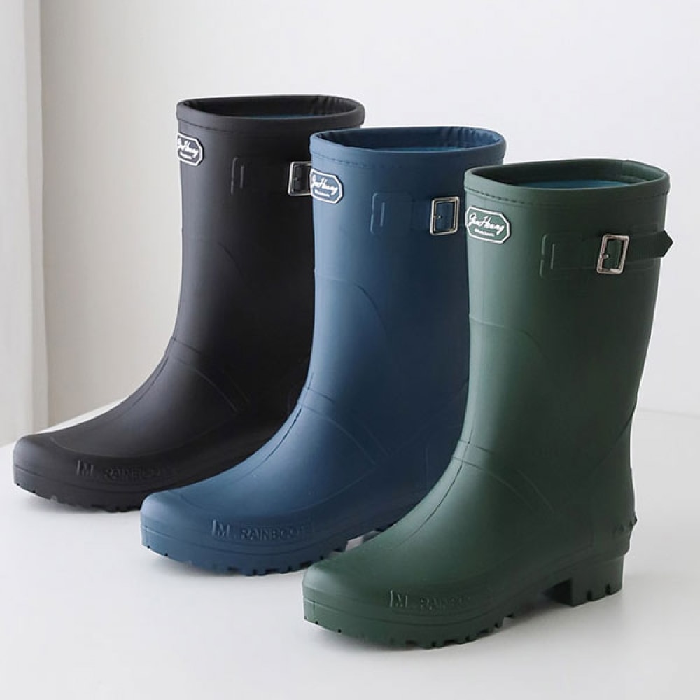 (ニナスパリ) サイドバックルメンズミドルブーツ 5,529円