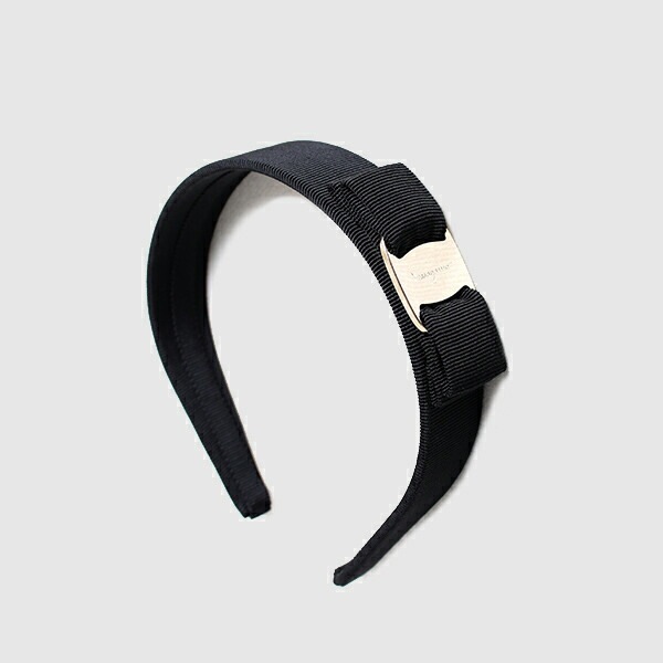 サルバトーレフェラガモ Salvatore Ferragamo リボン カチューシャ ヘアバンド 344311 572738 NERO レディース ヴァラ VARA BLACK ブラック