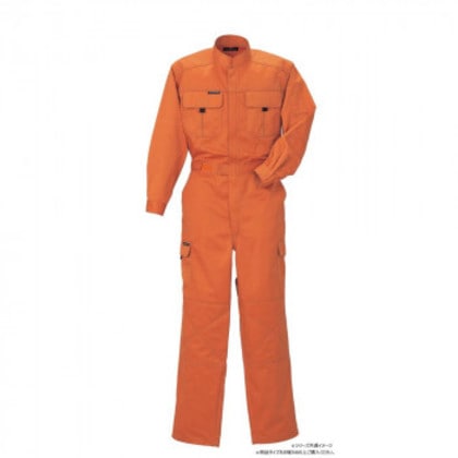 クレヒフク 長袖ツナギ オレンジ S 330
