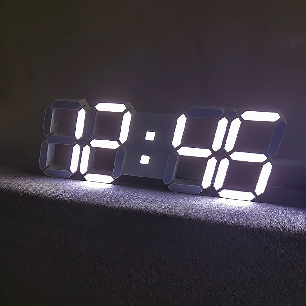 ホームプラネットリモコンビッグ3D LEDウォールクロック/グッドデザイン/クイック配送