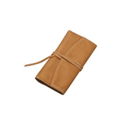 ペンサンブル ロールファスナーペンケース3本差し ブラウン PSRF3-01-BN