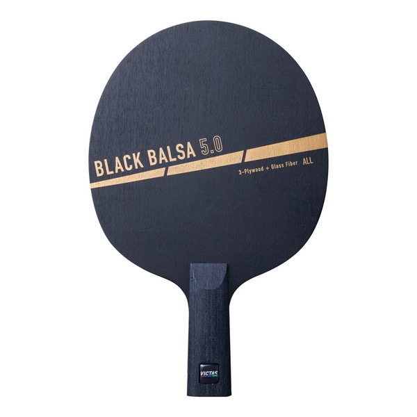 2022新発 ブラックバルサ VICTAS 5.0 [卓球ラケット] CHN 卓球 - www