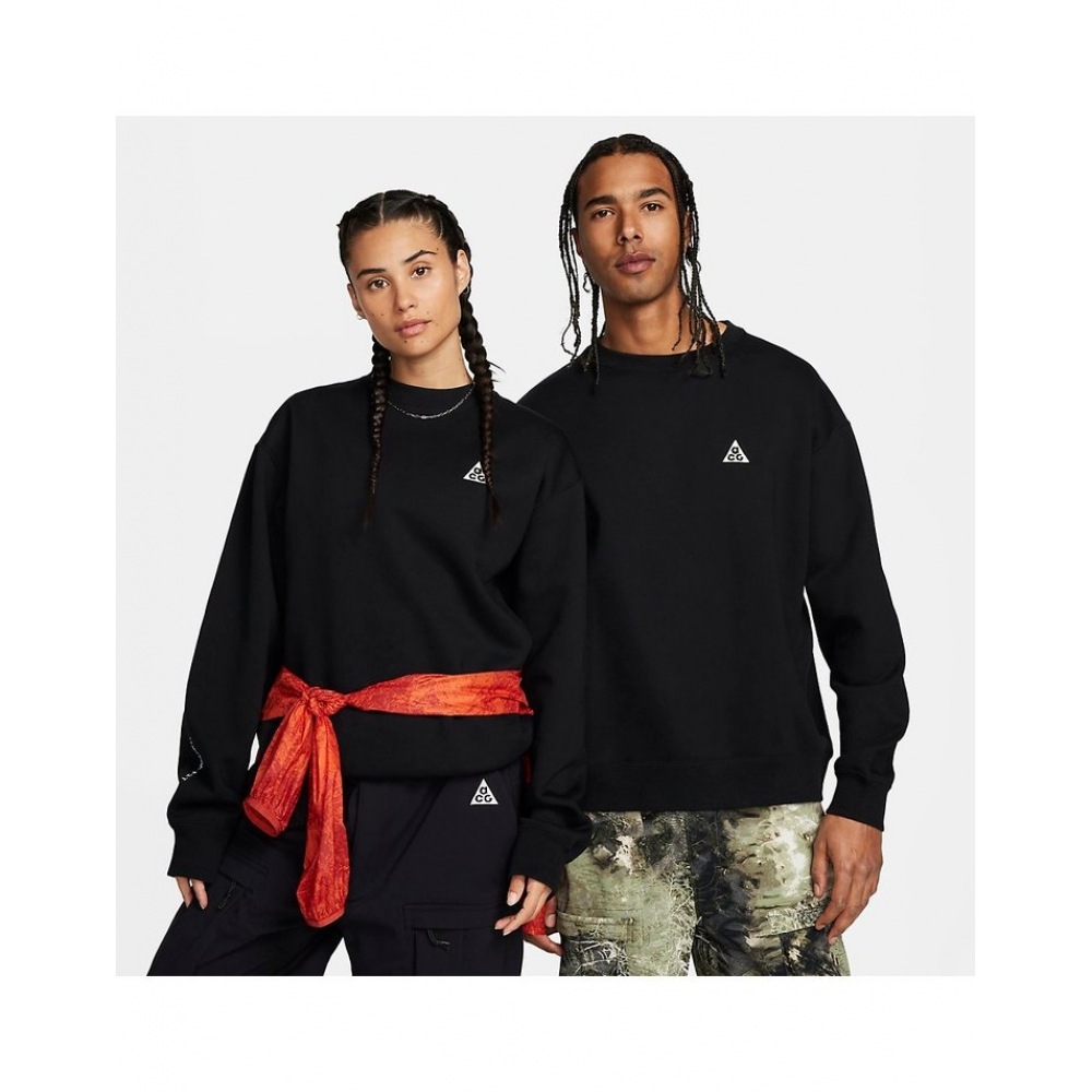 Nike ACG サーマフィットフリースクルースウェットシャツブラック